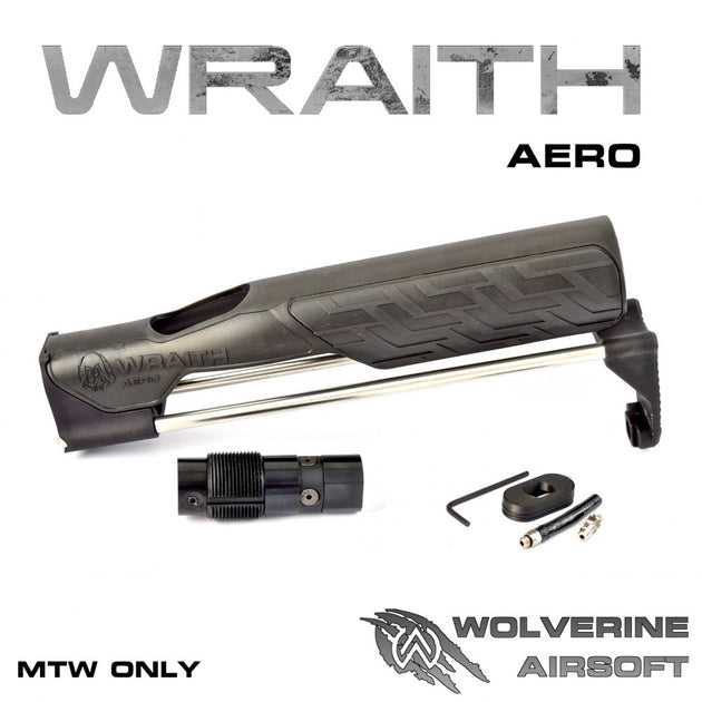 Wolverine Airsoft Wraith Aero Stock with Storm Regulator